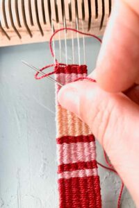 hoe weef je een armband eindig met knopen