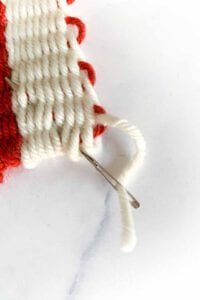 hoe je je weefproject afmaakt