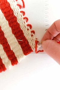 hoe je je weefproject afmaakt