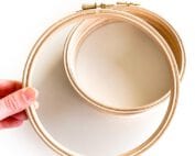 17,5 cm borduurring