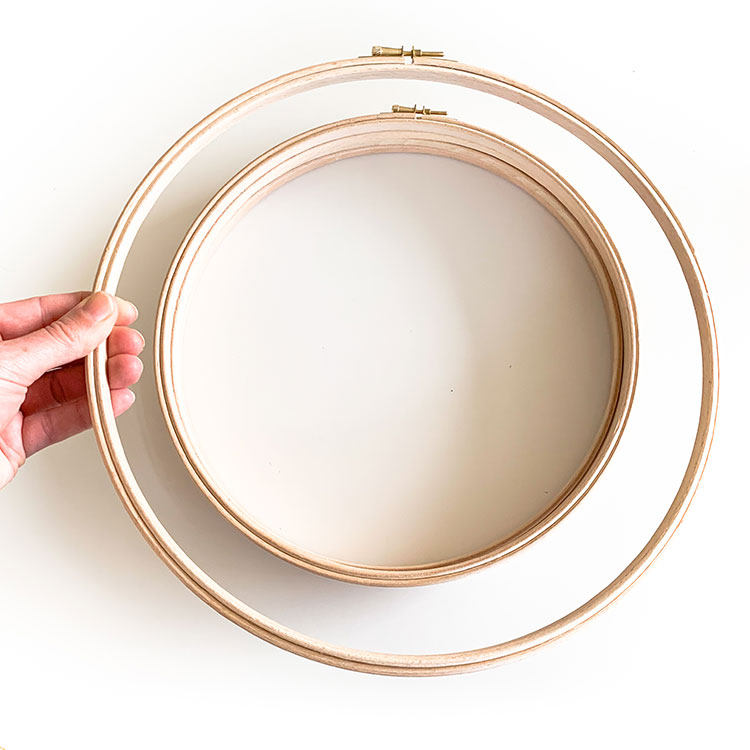 12 inch embroidery hoop 30 cm