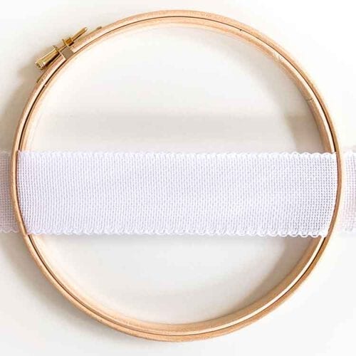 aida ribbon 5 cm white