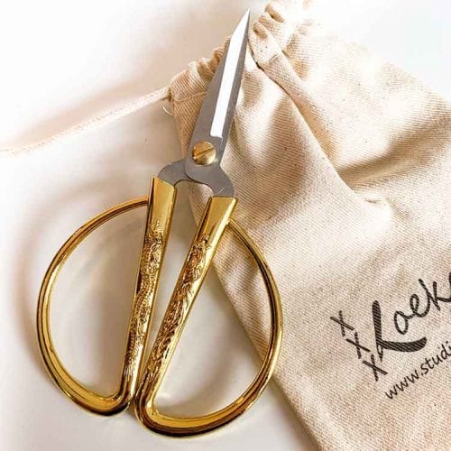 embroidery scissors gold decorative gift set