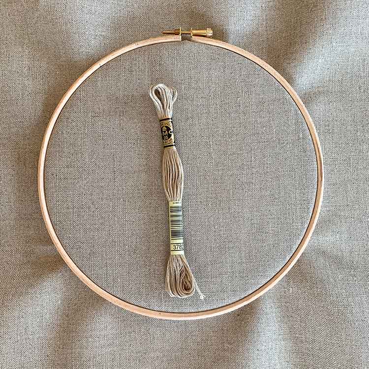 ongeverfde 32 count evenweave linnen kruissteek stof