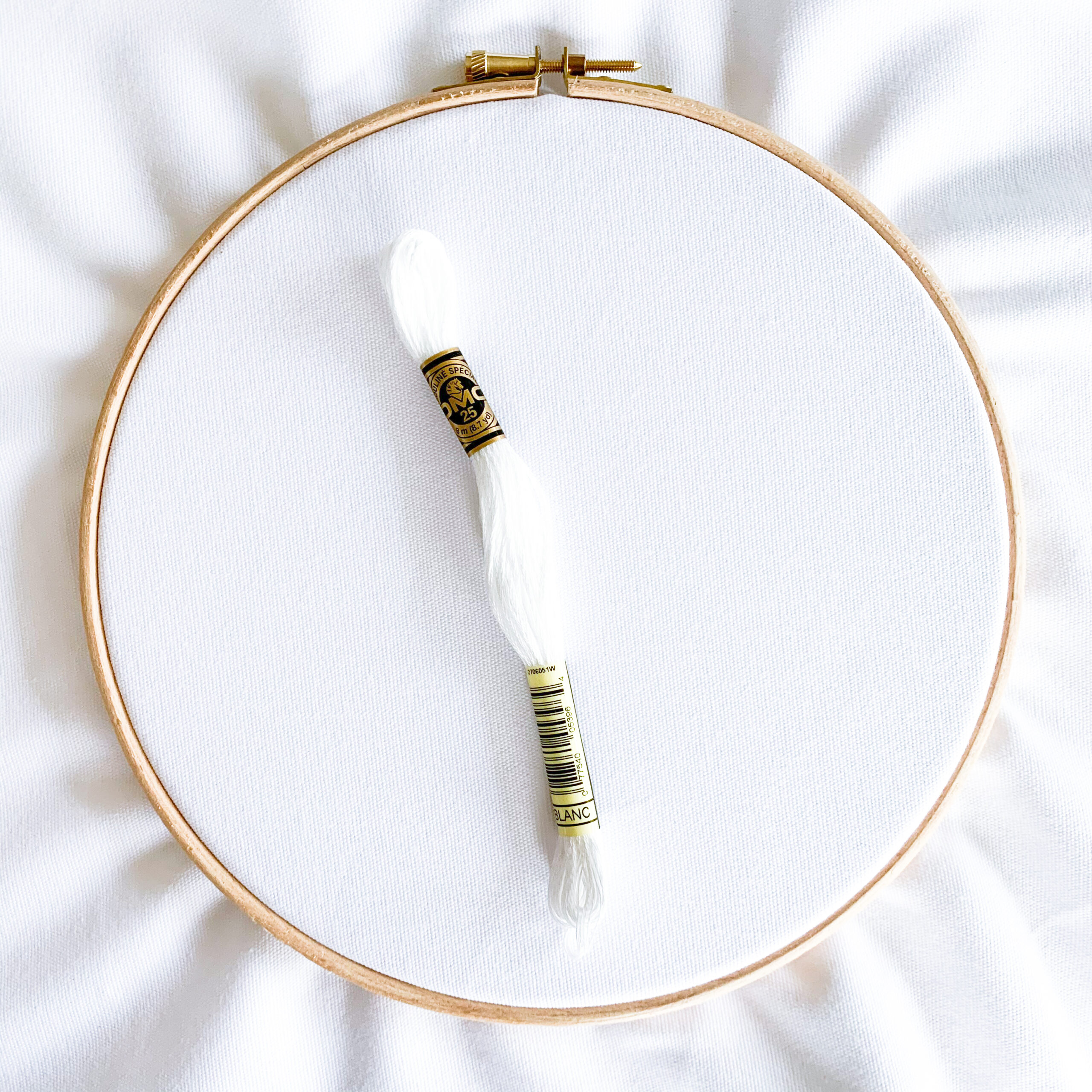 wit borduur canvas geschikt voor vrij borduren en punchen