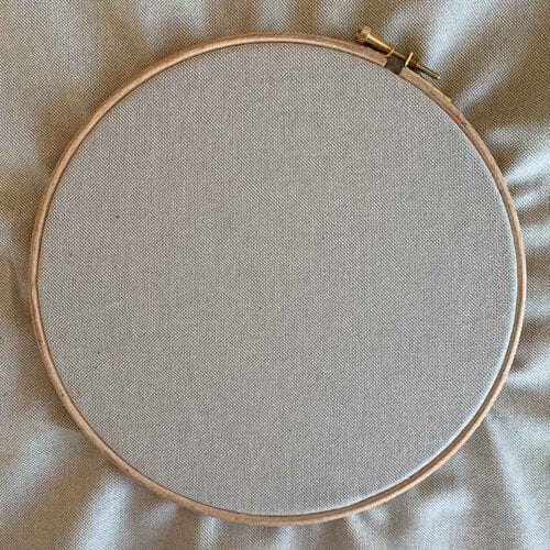 rustic ecological embroidery canvas