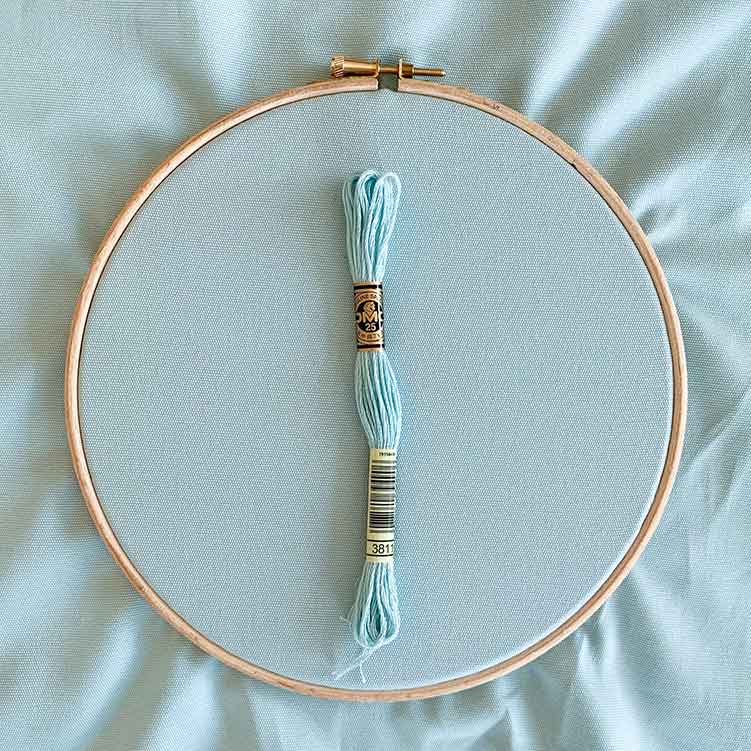 Caribbean ecologisch borduurcanvas