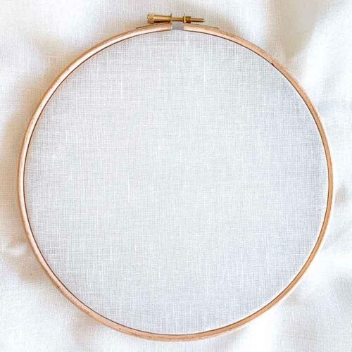 32 count evenweave linen cross stitch fabric