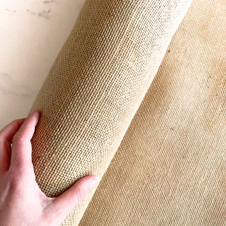 ongeverfde jute voor verstelbare punchnaald 250 gram