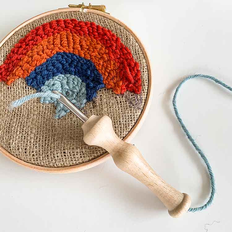 luxe houten punchnaald