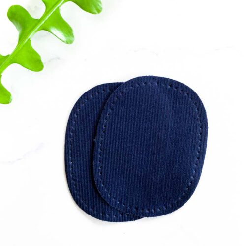 mini reparatie patch met gaatjes marineblauw