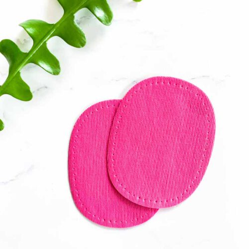 Mini reparatiedoek met gaatjes roze