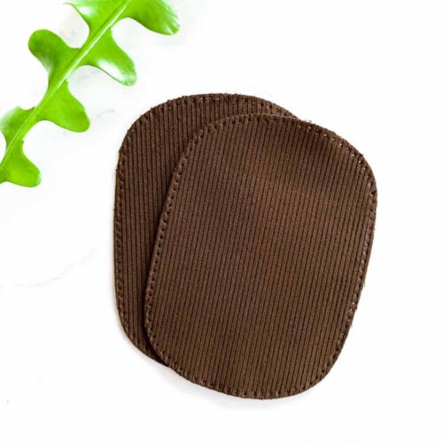 reparatie patch met uitsparingen bruin