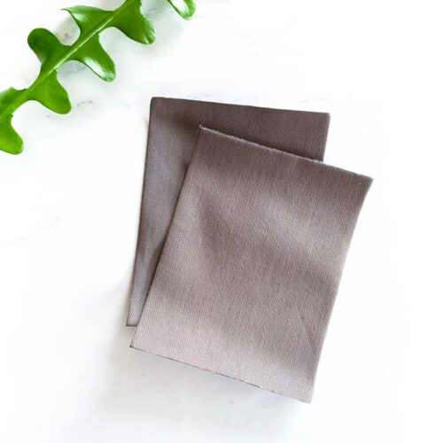 lichtgrijze twill reparatiepatch