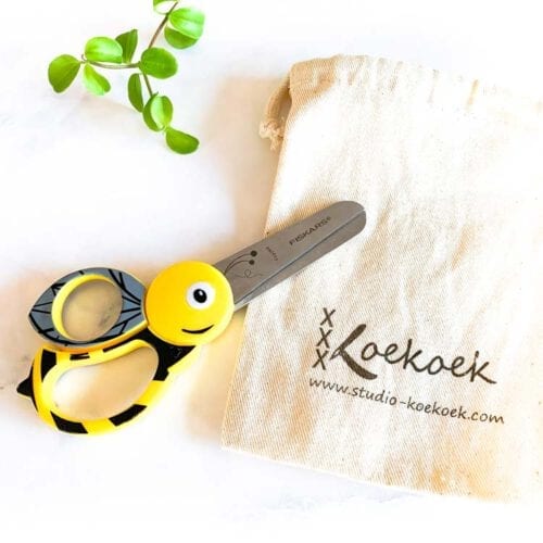 bee scissors for children