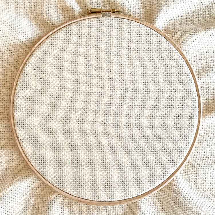 13 count fijn monk's cloth stof