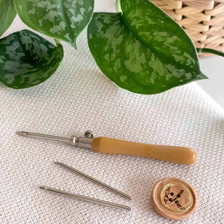 Fijne monk's cloth punch stof 13 count