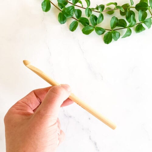 bamboo crochet hook 8mm