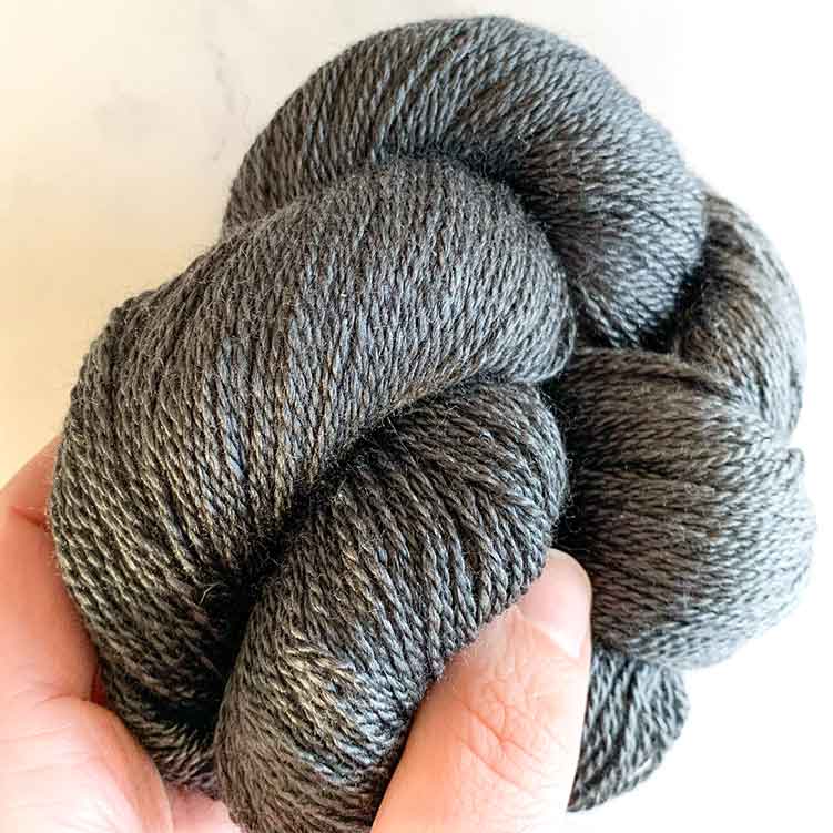 silky finita antraciet luxe garen moerbeizijde merinowol