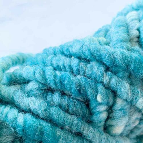 Studio Koekoek Bulky tapijtwoll turquoise 028