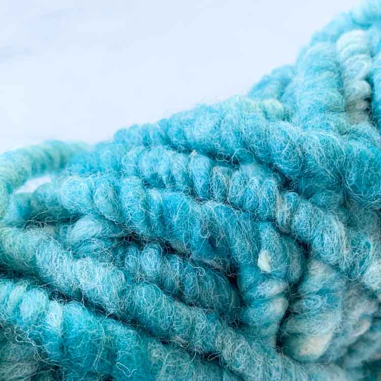 Studio Koekoek Bulky tapijtwoll turquoise 028