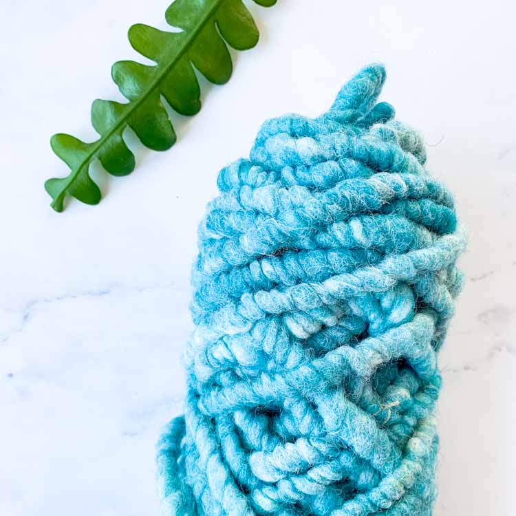 Studio Koekoek Bulky tapijtwoll turquoise 028