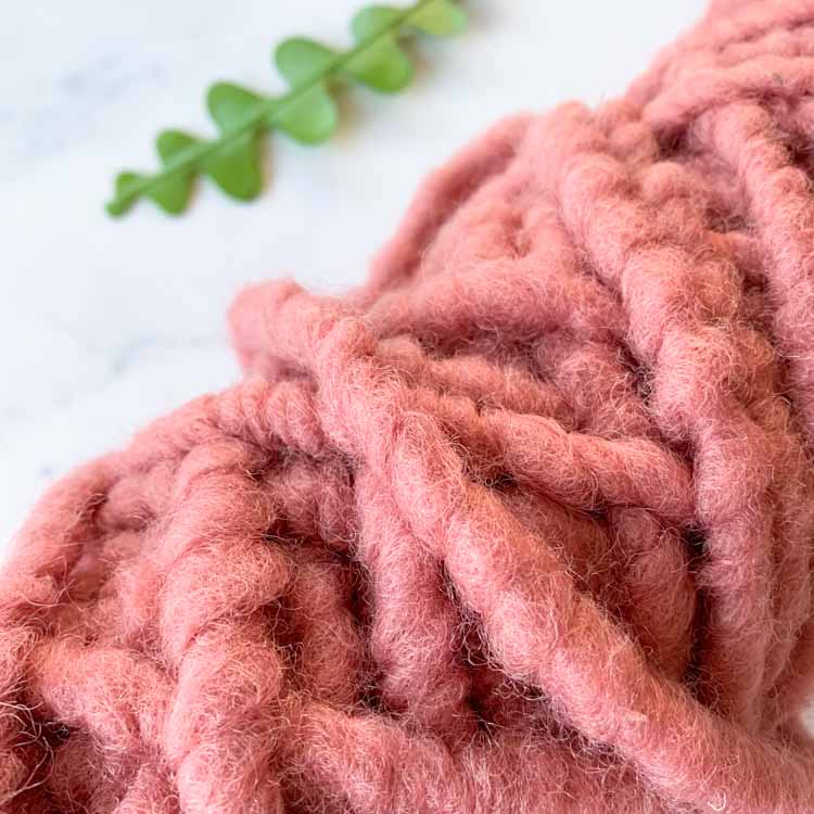 ecological carpet wool pink