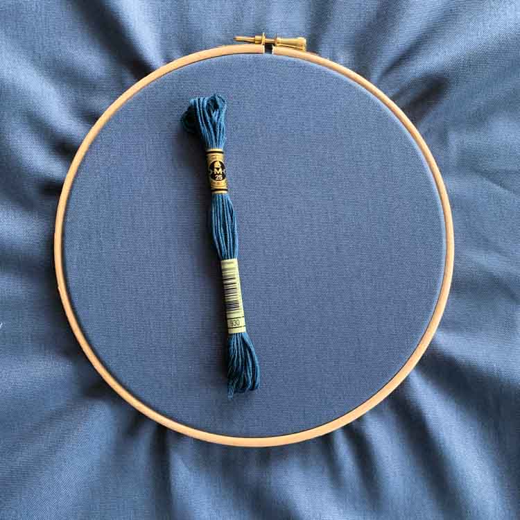 jeans ecologische borduurstof