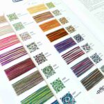 Dmc coloris embroidery floss colorcard