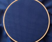 Aida 14 count denim blauw borduurstof voor kruissteken