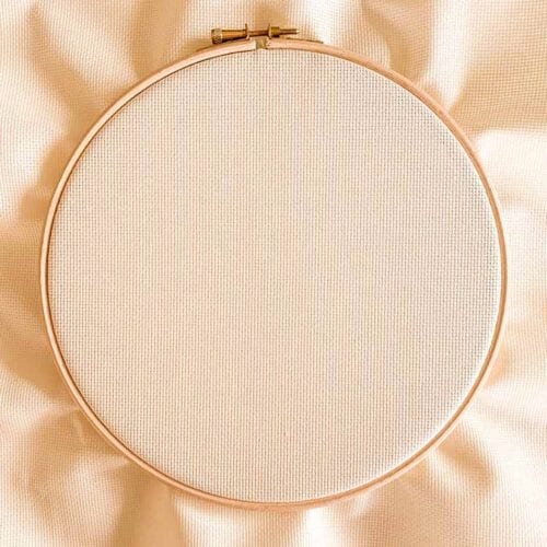 Aida 18 ecru cross stitch fabric