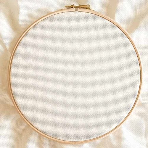 antique white aida 16 count cross stitch fabric