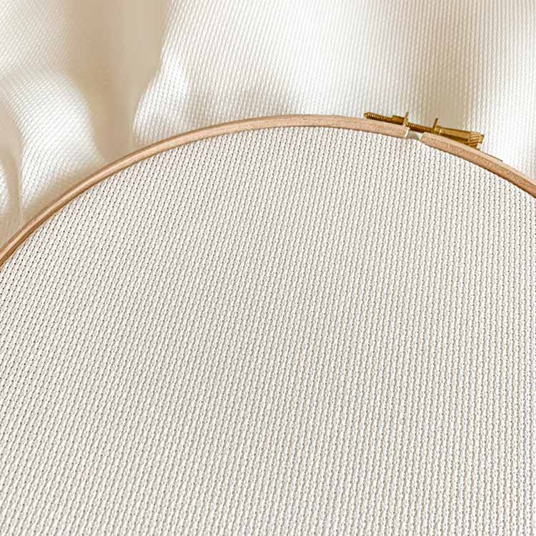 antique white aida 16 count kruissteek stof