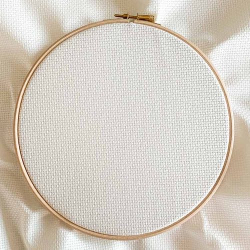 antique white aida 11 cross stitch fabric