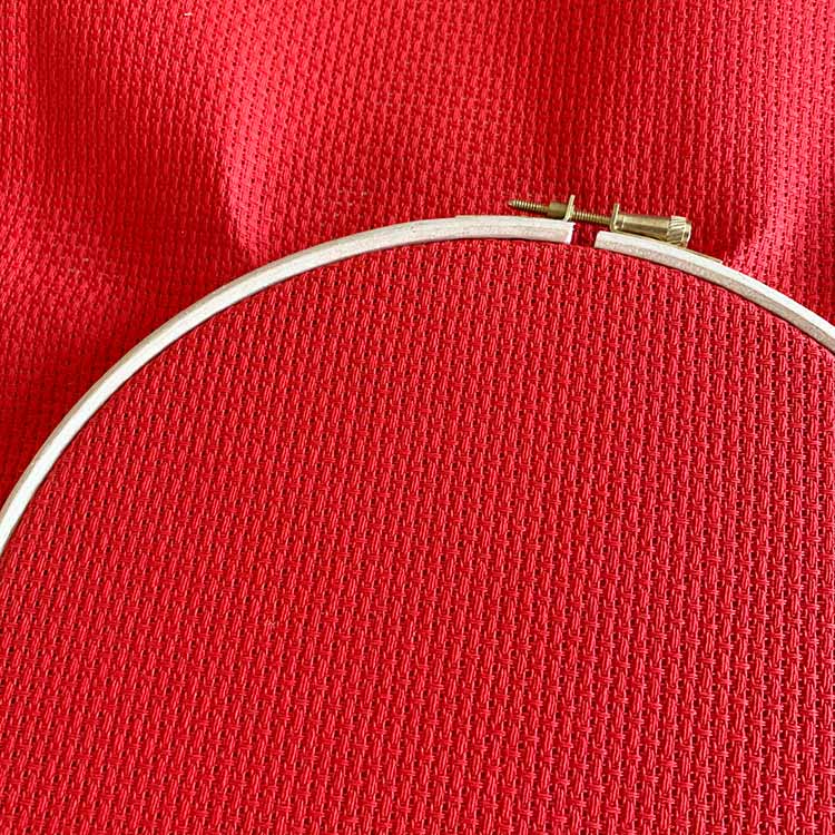 Christmas Red Aida 8 kruissteek stof voor kinderen