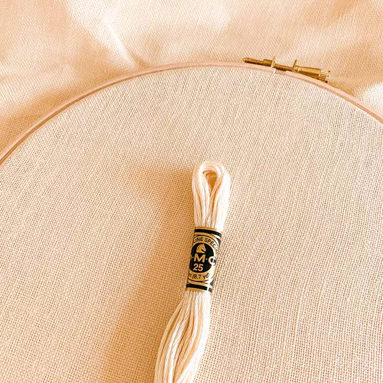 ecru 32 count linnen