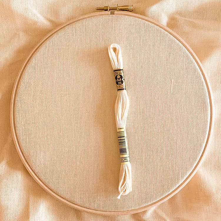 ecru 32 count linnen