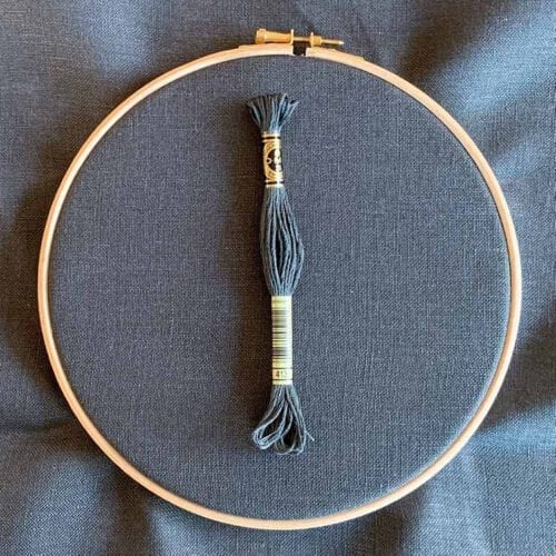 Belfast linen 32 count antracite