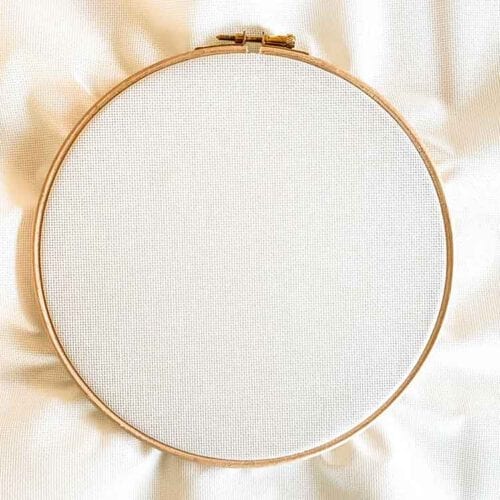 antique white aida 20 cross stitch fabric Studio Koekoek