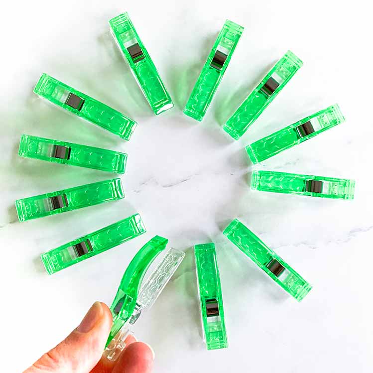 XL wonderclips groen