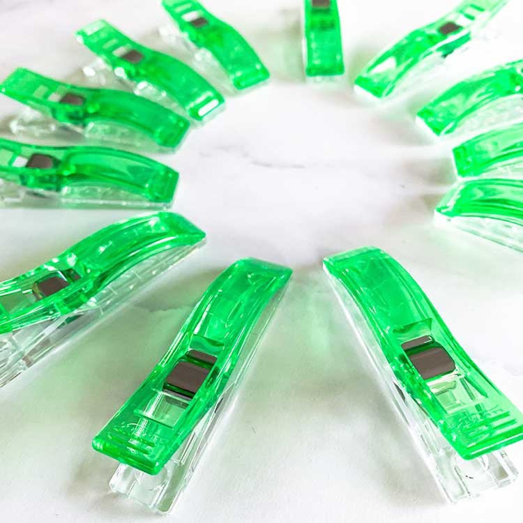 XL wonderclips groen