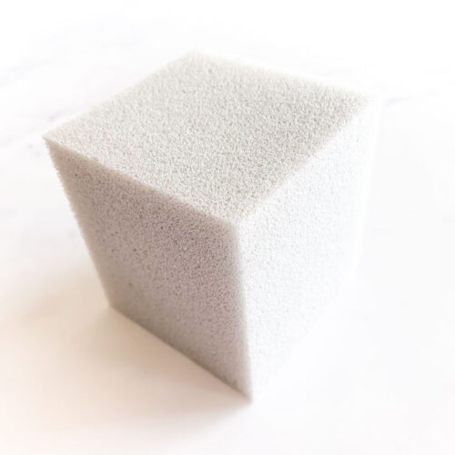 ight gray foam block for needle felting
