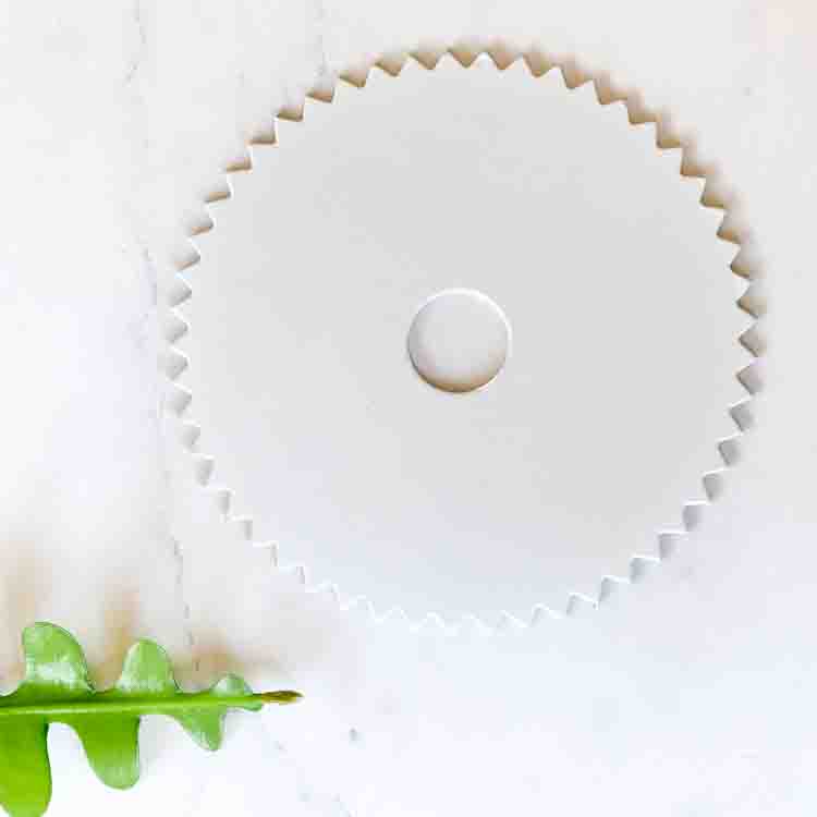 round cardboard weaving loom 15 cm-3