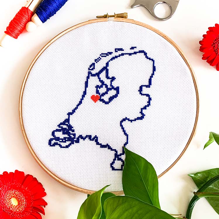 14007 nederland kaart