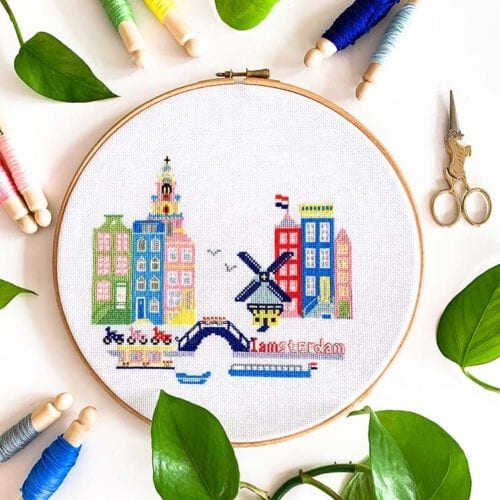 Sunny modern cities