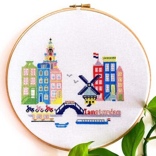 Amsterdam kruissteek pakket