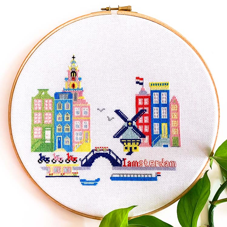Amsterdam kruissteek pakket