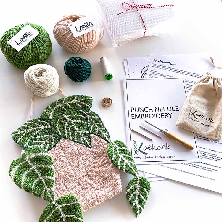 3d punc pakket project plant hanger cadeau