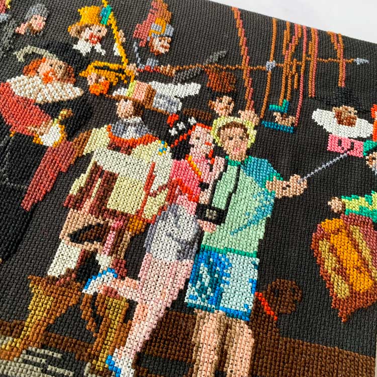 night watch cross stitch kit club geluk