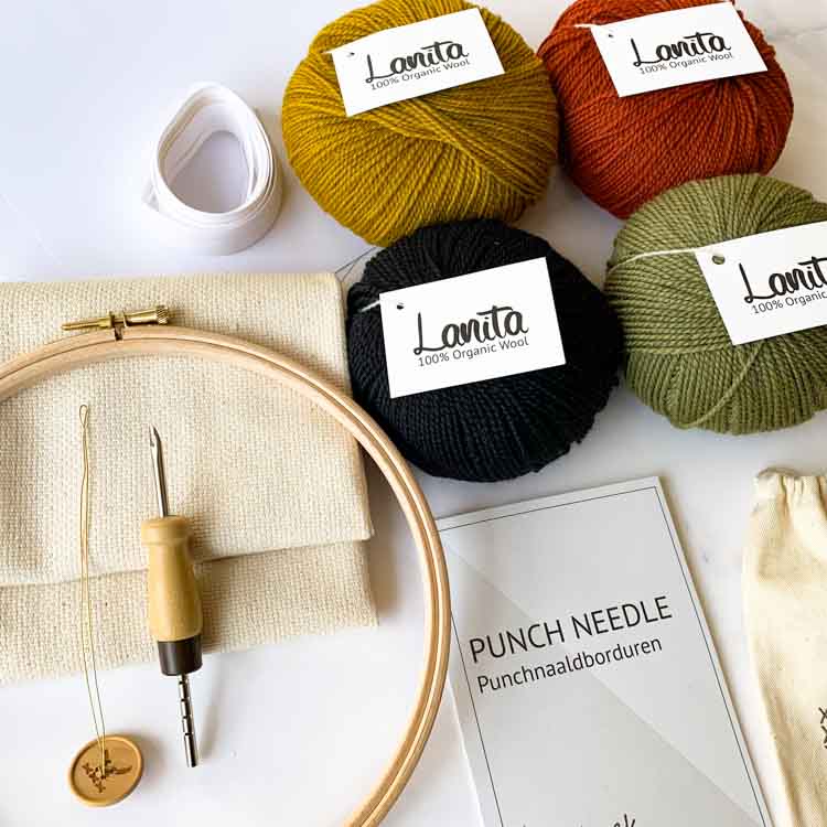 fall blend fijne verstelbare punchnaald startpakket